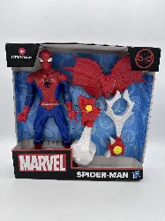 figurine spider-man - marvel classic hasbro - super - héros de 24 cm avec accessoires