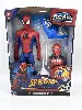 figurine spider-man marvel titan hero series - blast gear - de 30 cm avec lanceur et projectile