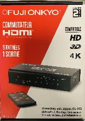 fujionkyo commutateur hdmi accessoire tv