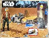 hasbro star wars e7 - figurine 30 cm et véhicule