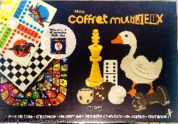 jeu de société mon coffret multijeux