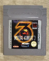 jeu gameboy gb mortal kombat 3