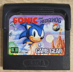 jeu sega game gear sonic the hedgehog gamegear