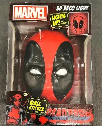 lampe 3d deadpool - marvel