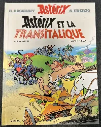 livre asterix 37 - astérix et la transitalique: bande dessinée