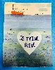 livre je t'aime, bleue - barroux