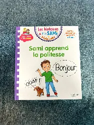 livre les histoires de p'tit sami maternelle (3 - 5 ans) : sami apprend la politesse