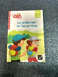 livre téo et nina cp ce1 niveau 4 - la randonnée de téo et nina