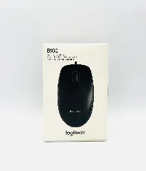 logitech b100 - souris - droitiers et gauchers - optique - 3 boutons - filaire - usb - noir