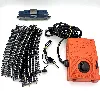 lot transformateur jouef 9150 + locomotive sncf 040 de 532 bleu + 10 rails ho