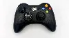 manette xbox 360 sans fil noire