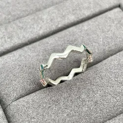 pandora bague zig zag en argent argent 925 millième (22 ct) 1,61g