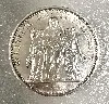 pièce 10 francs hercule 1965 argent 835 millième 24,90g