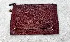 pochette popoche jerome dreyfuss en cuir bordeaux