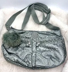 sac bandoulière kipling gris