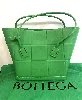 sac cabas bottega veneta arco grand modèle en plastique vert