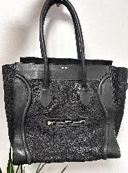 sac celine luggage en cuir noir 2600 euros neuf