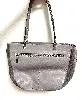 sac le tanneur en cuir et daim gris