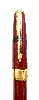 stylo plume parker sonnet laque jasper red - plume or 18k