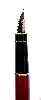 stylo plume parker sonnet laque jasper red - plume or 18k