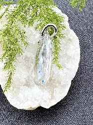 swarovsk pendentif i transparent goutte d'eau 1*3cm