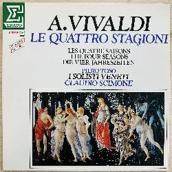 vinyle a. vivaldi - i solisti veneti, claudio scimone, piero toso – le quattro stagioni