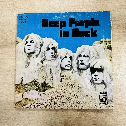 vinyle deep purple in rock (1970, gatefold, vinyl)