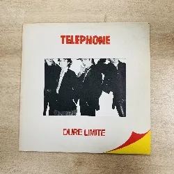 vinyle telephone* dure limite (1982, white background innersleeve, vinyl)