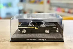 voiture de collection 1:43 ford fairlane thunderball - 007 - james bond - en métal