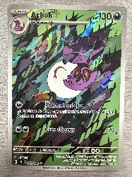 carte pokemon arbok (tef 176) fr nm