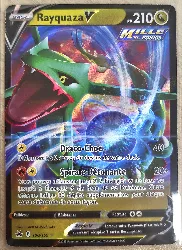 carte pokemon rayquaza v (crz 100) - gd - fr