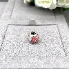 charme pandora x disney la belle et la bête enchanted rose argent 925 millième (22 ct) 5,13g