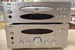 ensemble amplificateur nad av suround receiver l76 + platine cd nad l56 dvd/cd/mp3 player