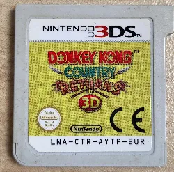 jeu 3ds donkey kong country returns 3d