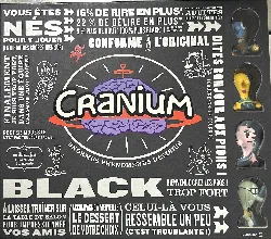 jeu de société hasbro - 16509 - jeu de plateau - cranium - black