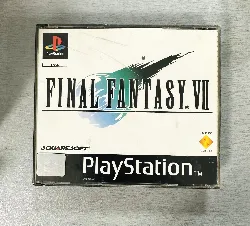 jeu ps1 final fantasy vii 7