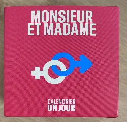 livre calendrier un jour - monsieur et madame