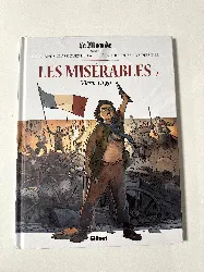 livre les misérables t2 en bd - les grands classiques de la littérature en bande dessinée