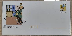 lot 5 enveloppes tintin pré-timbrées illustrées et 5 cartes de correspondance assorties