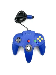 manette filaire nintendo n64 bleu