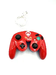 manette wii u mario - wired fight pad 085-006