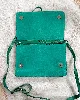 sac bandoulière cesare paciotti en cuir vert