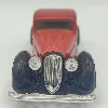 voiture miniature 1/43 guisval delahaye 135m 1935 - rouge et noir