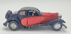 voiture miniature 1/43 macau - bugatti type 50 1932 - rouge et noir