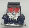 voiture miniature 1/43 macau - bugatti type 50 1932 - rouge et noir