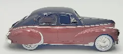 voiture miniature 1/43 norev - peugeot 203 darl’mat 1953 - rouge et noir