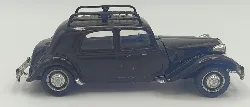 voiture miniature 1/43 solido - citroen 15 six - noir