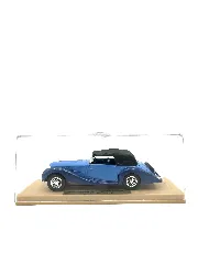 voiture miniature 1/43 solido delahaye 135m figoni-falaschi cabriolet 1939 - bleu