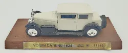 voiture miniature 1/43 voisin carene 1934 ref 144 n°11292 - blanc crème