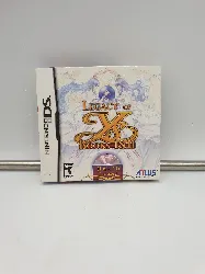 jeu nintendo ds legacy of y's books i&ii